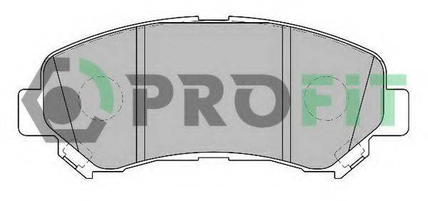 PROFIT 50002011 Комплект гальмівних колодок, дискове гальмо