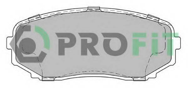 PROFIT 50002019 Комплект гальмівних колодок, дискове гальмо