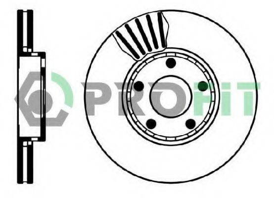 PROFIT 50100320 гальмівний диск