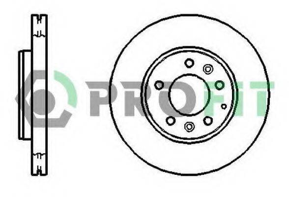 PROFIT 50101210 гальмівний диск