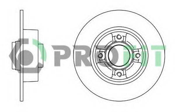 PROFIT 50101369 гальмівний диск