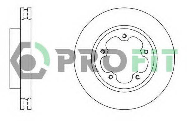PROFIT 50101554 гальмівний диск