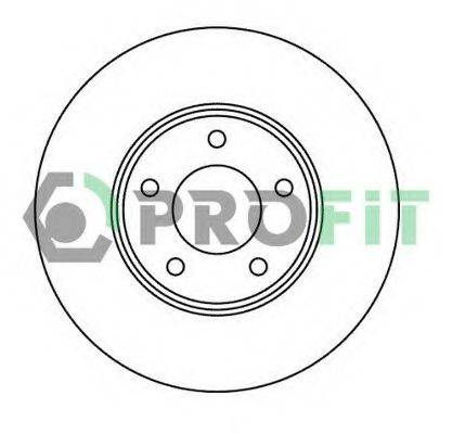 PROFIT 50102007 гальмівний диск