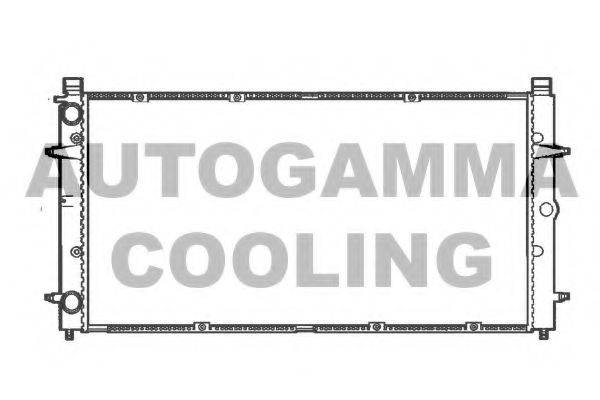 AUTOGAMMA 101414 Радіатор, охолодження двигуна