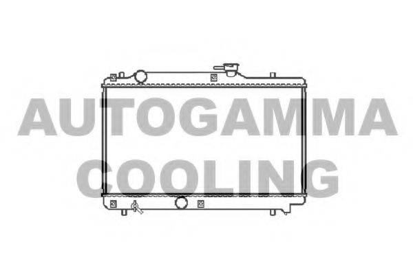 AUTOGAMMA 102320 Радіатор, охолодження двигуна