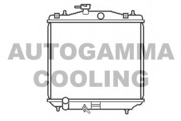 AUTOGAMMA 103780 Радіатор, охолодження двигуна