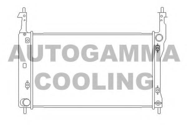 AUTOGAMMA 104251 Радіатор, охолодження двигуна