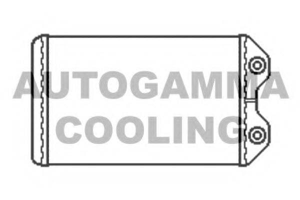 AUTOGAMMA 105372 Теплообмінник, опалення салону