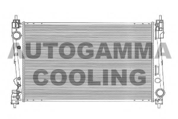 AUTOGAMMA 105375 Радіатор, охолодження двигуна