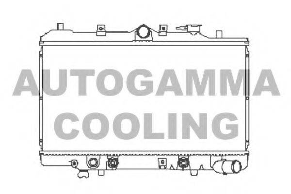 AUTOGAMMA 105520 Радіатор, охолодження двигуна