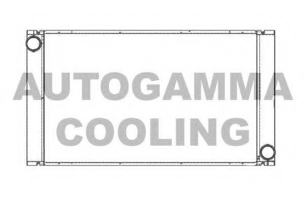 AUTOGAMMA 105530 Радіатор, охолодження двигуна