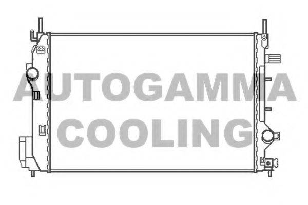AUTOGAMMA 107052 Радіатор, охолодження двигуна