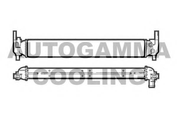 AUTOGAMMA 107200 Радіатор, охолодження двигуна