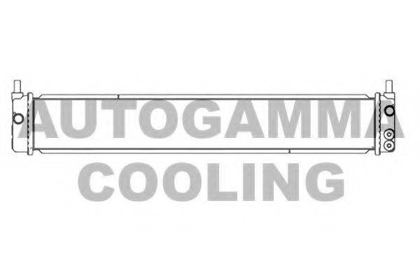 AUTOGAMMA 107363 Радіатор, охолодження двигуна