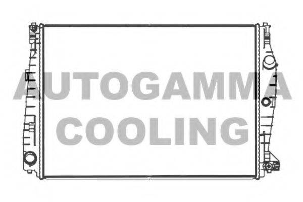 AUTOGAMMA 107503 Радіатор, охолодження двигуна