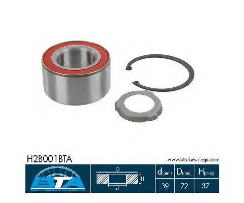 BTA H2B001BTA Комплект підшипника маточини колеса