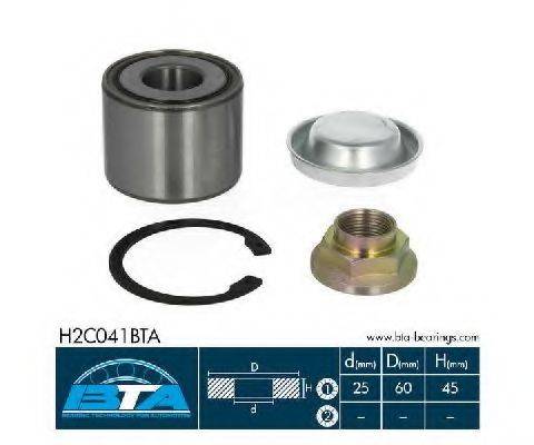 BTA H2C041BTA Комплект підшипника маточини колеса