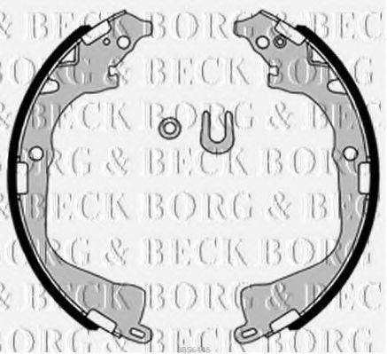 BORG & BECK BBS6446 Комплект гальмівних колодок