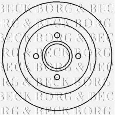BORG & BECK BBD4662 гальмівний диск