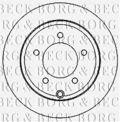 BORG & BECK BBD4819 гальмівний диск