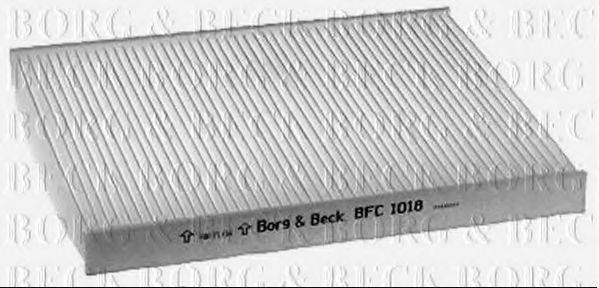 BORG & BECK BFC1018 Фільтр, повітря у внутрішньому просторі