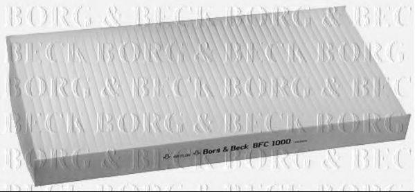 BORG & BECK BFC1000 Фільтр, повітря у внутрішньому просторі