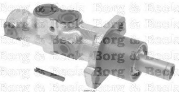 BORG & BECK BBM4736 головний гальмівний циліндр