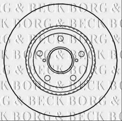 BORG & BECK BBD5292 гальмівний диск