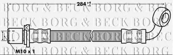 BORG & BECK BBH7285 Гальмівний шланг