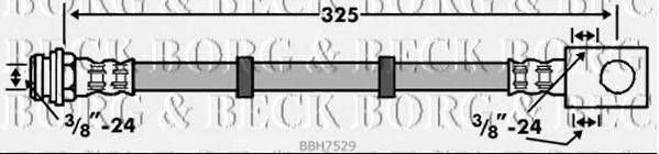BORG & BECK BBH7529 Гальмівний шланг