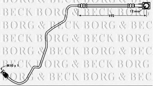 BORG & BECK BBH7936 Гальмівний шланг