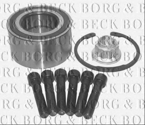 BORG & BECK BWK1064 Комплект підшипника маточини колеса