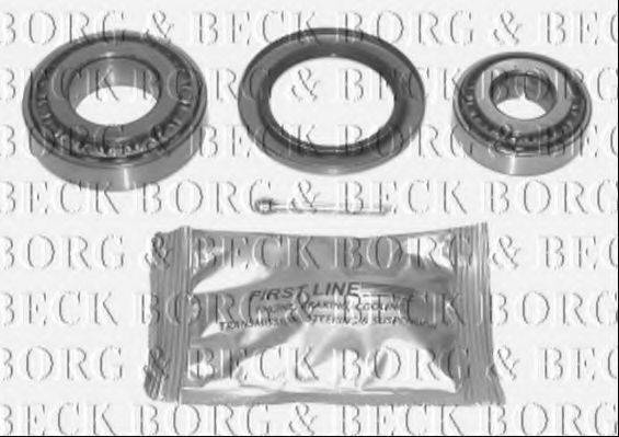 BORG & BECK BWK236 Комплект підшипника маточини колеса