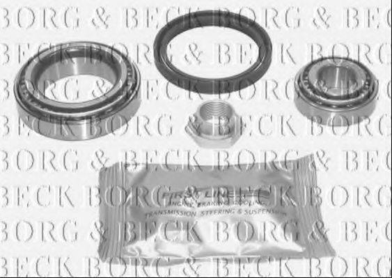 BORG & BECK BWK275 Комплект підшипника маточини колеса