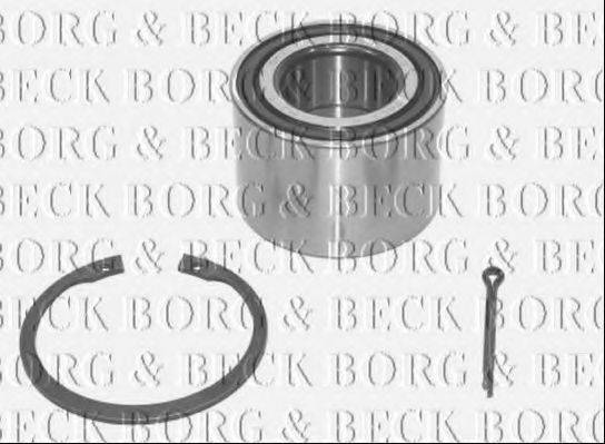BORG & BECK BWK196 Комплект підшипника маточини колеса