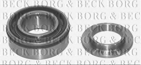 BORG & BECK BWK220 Комплект підшипника маточини колеса
