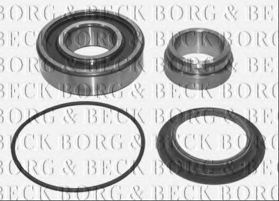 BORG & BECK BWK318 Комплект підшипника маточини колеса