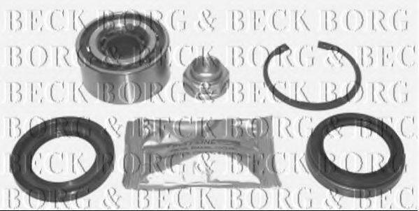 BORG & BECK BWK379 Комплект підшипника маточини колеса