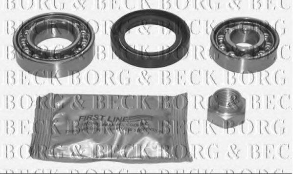 BORG & BECK BWK625 Комплект підшипника маточини колеса