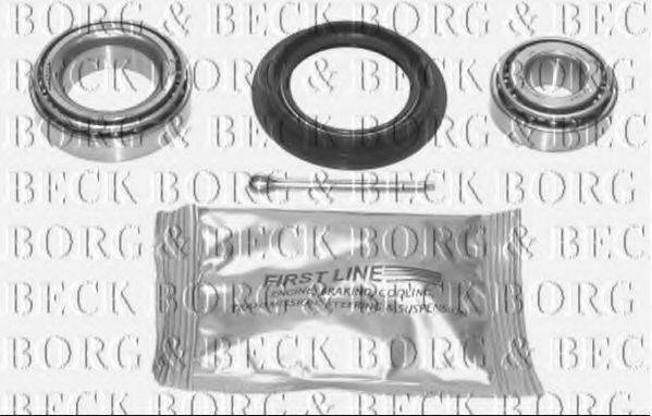 BORG & BECK BWK026 Комплект підшипника маточини колеса