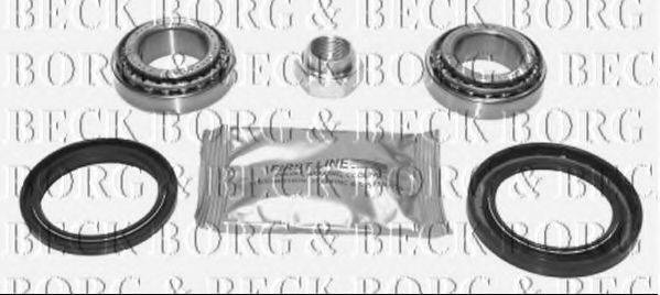 BORG & BECK BWK033 Комплект підшипника маточини колеса