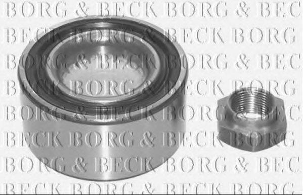 BORG & BECK BWK043 Комплект підшипника маточини колеса