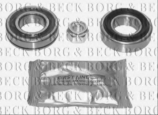 BORG & BECK BWK047 Комплект підшипника маточини колеса