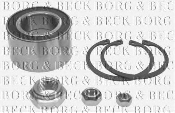 BORG & BECK BWK049 Комплект підшипника маточини колеса