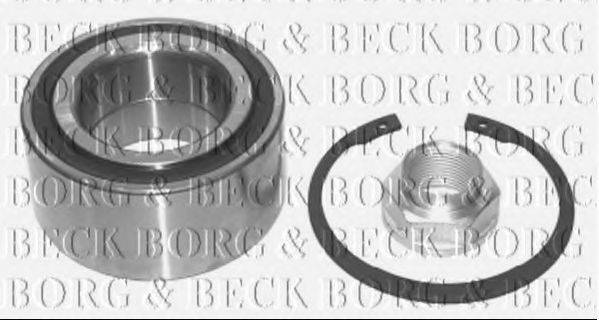 BORG & BECK BWK1021 Комплект підшипника маточини колеса