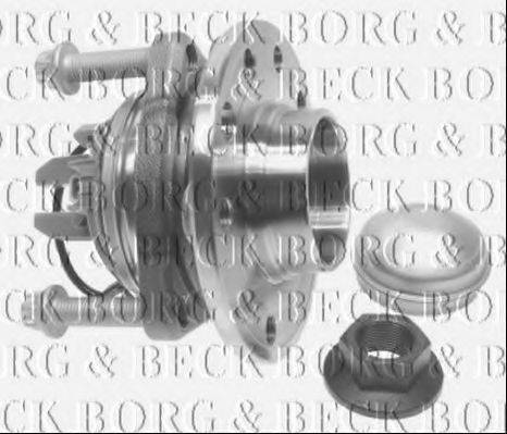 BORG & BECK BWK1180 Комплект підшипника маточини колеса