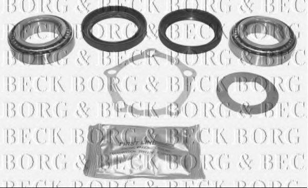 BORG & BECK BWK138 Комплект підшипника маточини колеса