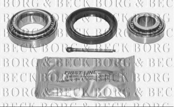 BORG & BECK BWK143 Комплект підшипника маточини колеса