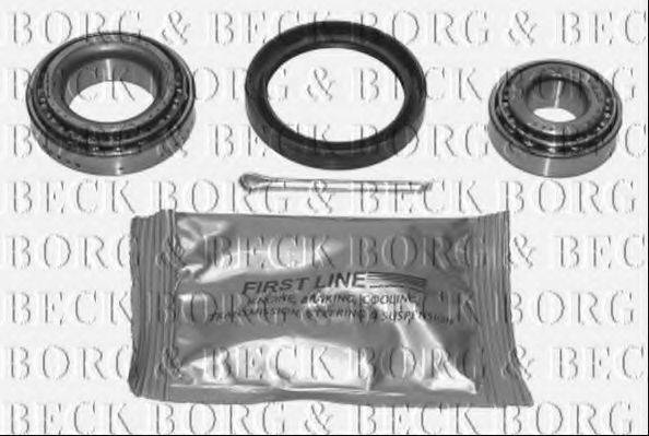 BORG & BECK BWK189 Комплект підшипника маточини колеса