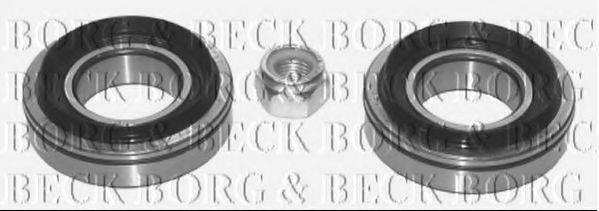 BORG & BECK BWK205 Комплект підшипника маточини колеса
